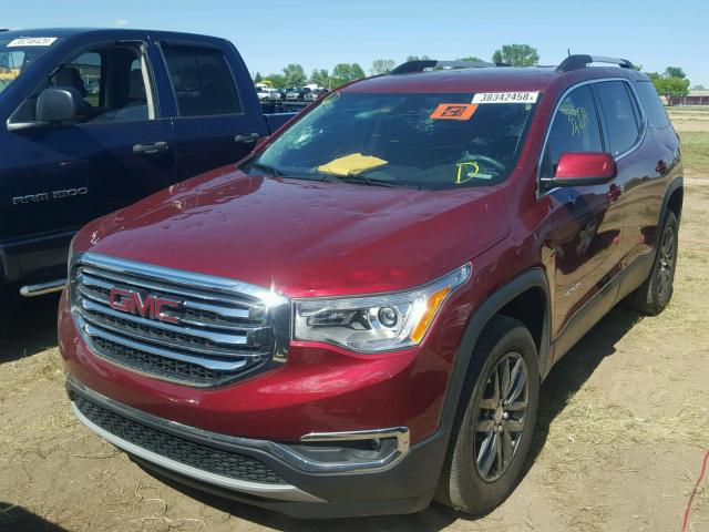 1GKKNMLA0HZ148487 - 2017 GMC ACADIA SLT 红色 照片 2