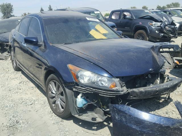 1HGCP3F81BA032882 - 2011 HONDA ACCORD EXL BLUE photo 1