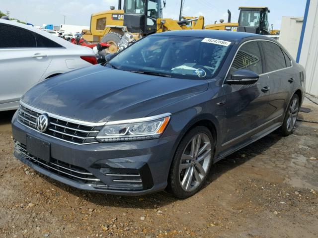1VWDT7A34HC066715 - 2017 VOLKSWAGEN PASSAT R-L GRAY photo 2