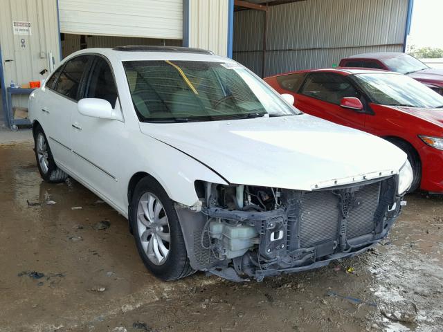 KMHFC46F06A100103 - 2006 HYUNDAI AZERA SE WHITE photo 1