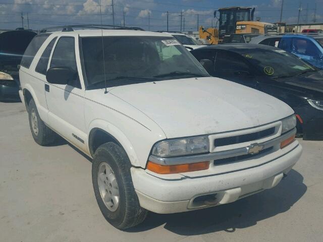 1GNCT18W3XK185377 - 1999 CHEVROLET BLAZER WHITE photo 1