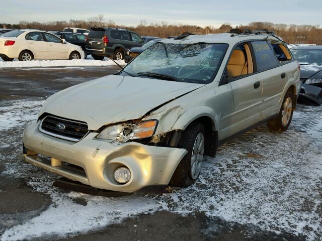 4S4BP61C777343711 - 2007 SUBARU LEGACY BEIGE photo 2