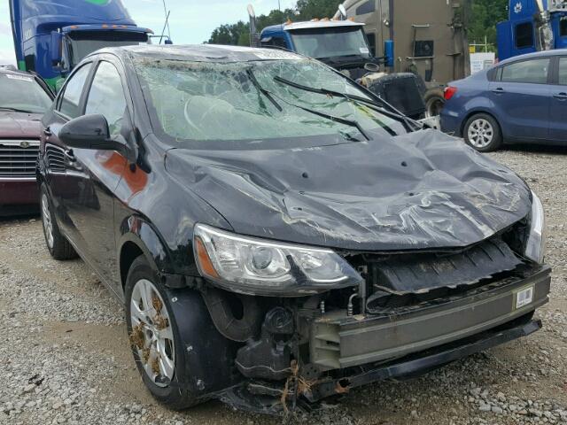 1G1JB5SH3H4144119 - 2017 CHEVROLET SONIC LS 黑色 照片 1