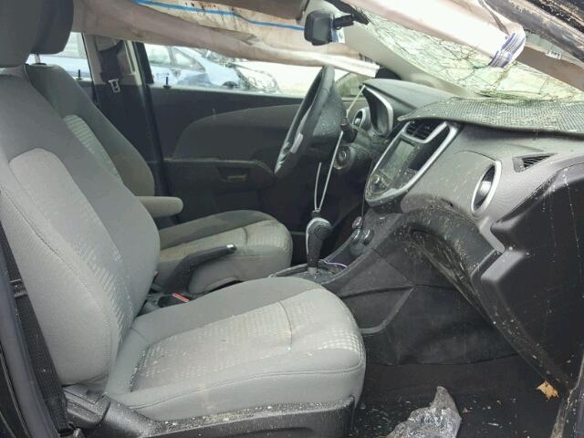 1G1JB5SH3H4144119 - 2017 CHEVROLET SONIC LS 黑色 照片 5