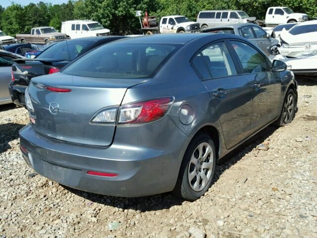 JM1BL1UFXC1582692 - 2012 MAZDA 3 I SILVER photo 4