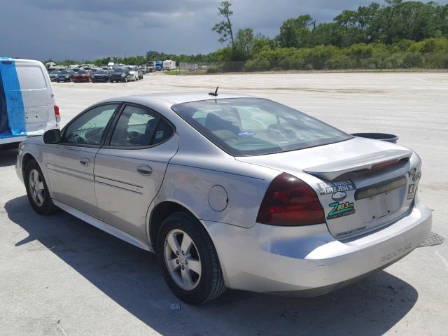 2G2WP552471125020 - 2007 PONTIAC GRAND PRIX SILVER photo 3
