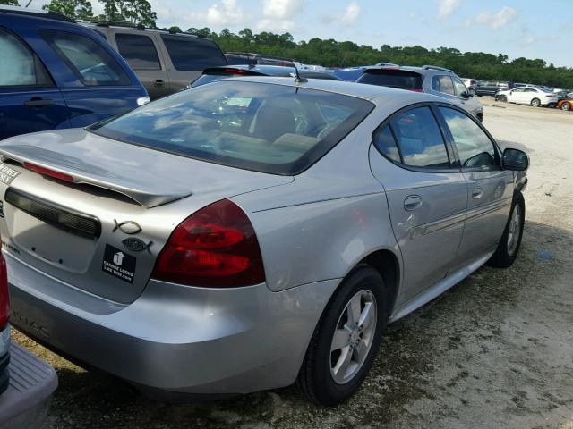 2G2WP552471125020 - 2007 PONTIAC GRAND PRIX SILVER photo 4