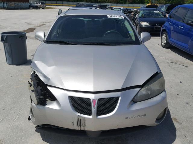 2G2WP552471125020 - 2007 PONTIAC GRAND PRIX SILVER photo 9