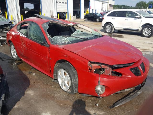 2G2WP552371215548 - 2007 PONTIAC GRAND PRIX Червоний фото 1