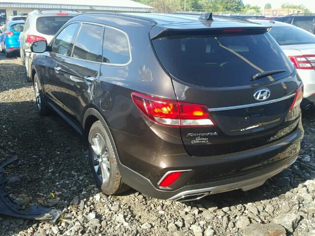 KM8SMDHF4HU184890 - 2017 HYUNDAI SANTA FE S BROWN photo 3