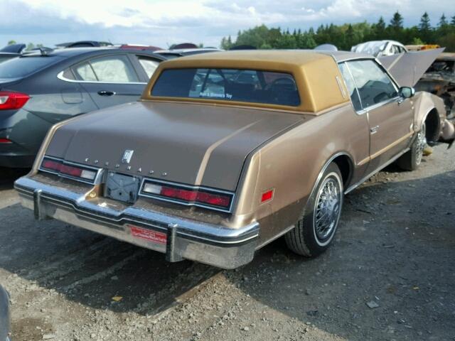 3Z57RAE335899 - 1980 OLDSMOBILE TORONADO BROWN photo 4