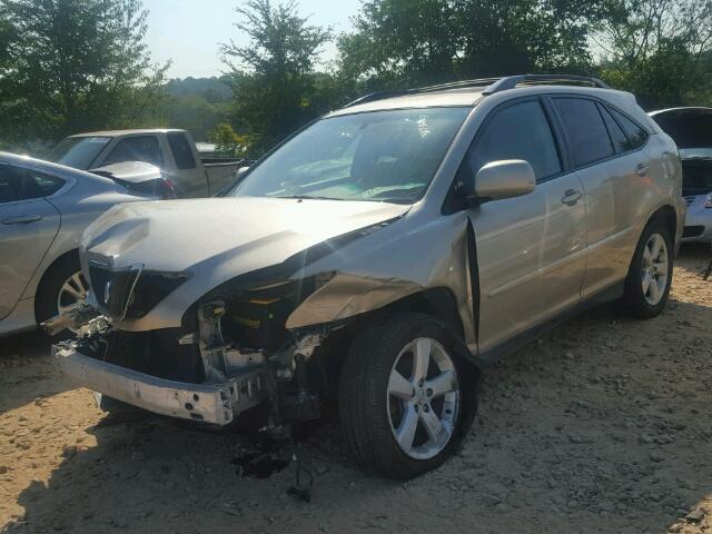 2T2GA31U05C019462 - 2005 LEXUS RX 330 BEIGE photo 2