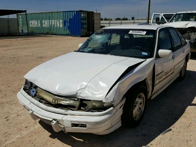 1G2WJ52M9RF252252 - 1994 PONTIAC GRAND PRIX WHITE photo 2