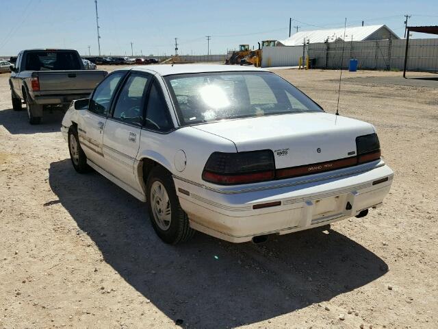 1G2WJ52M9RF252252 - 1994 PONTIAC GRAND PRIX WHITE photo 3