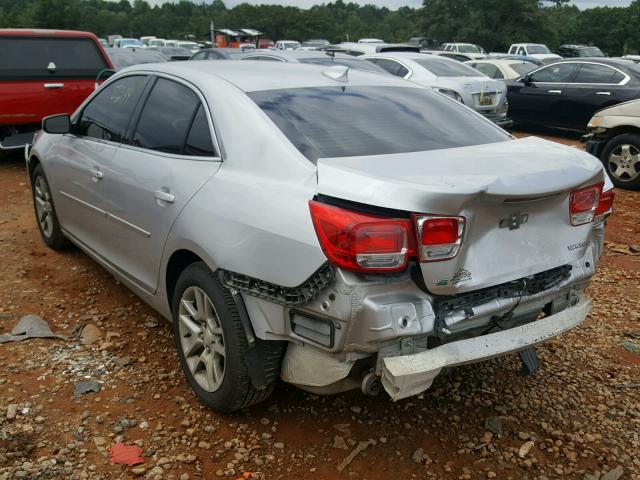 1G11C5SL5FF185693 - 2015 CHEVROLET MALIBU 1LT 银色 照片 3