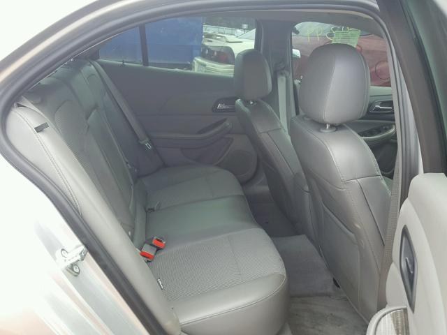 1G11C5SL5FF185693 - 2015 CHEVROLET MALIBU 1LT 银色 照片 6