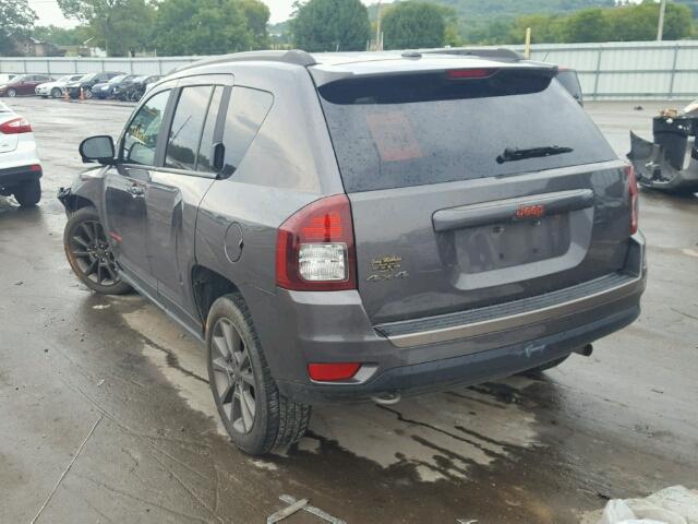 1C4NJDBB3GD690340 - 2016 JEEP COMPASS SP CHARCOAL photo 3