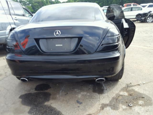 WDBWK54F26F088196 - 2006 MERCEDES-BENZ SLK 280 BLACK photo 6