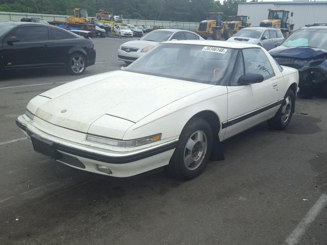 1G4EC11C6JB904254 - 1988 BUICK REATTA WHITE photo 2