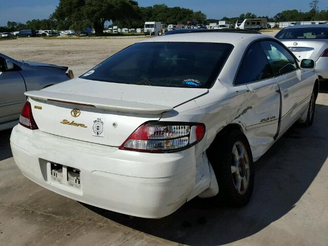 2T1CF22P3YC357109 - 2000 TOYOTA CAMRY SOLA WHITE photo 4