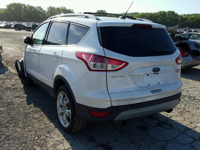 1FMCU9J99DUD53995 - 2013 FORD ESCAPE TIT WHITE photo 3