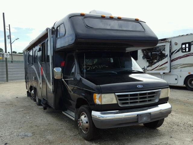 1FDKE30G4NHA39557 - 1993 FORD E350 BLACK photo 1