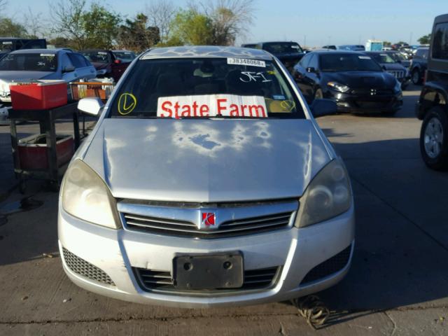 W08AR671985118082 - 2008 SATURN ASTRA XE SILVER photo 9