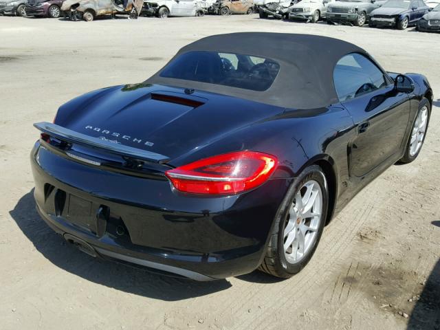 WP0CA2A81EK120749 - 2014 PORSCHE BOXSTER BLACK photo 4