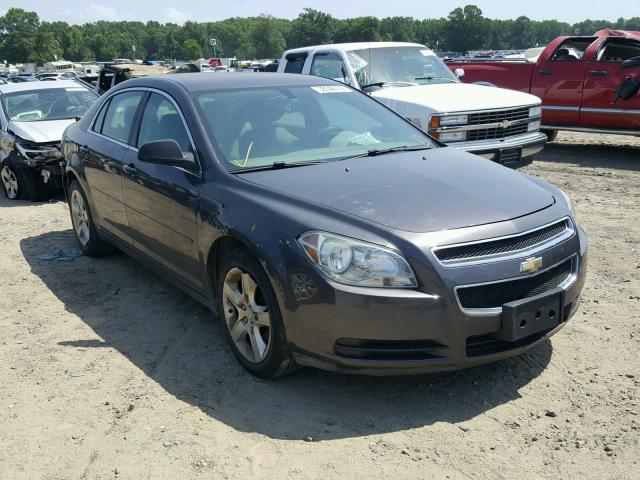 1G1ZB5EB6AF266199 - 2010 CHEVROLET MALIBU LS GRAY photo 1