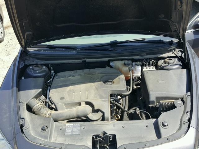 1G1ZB5EB6AF266199 - 2010 CHEVROLET MALIBU LS GRAY photo 7