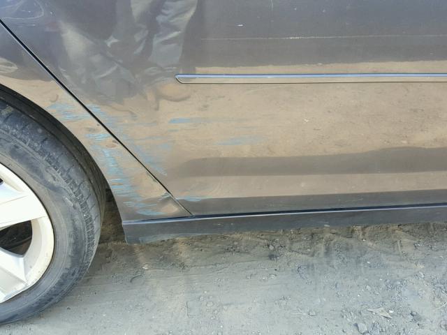 1G1ZB5EB6AF266199 - 2010 CHEVROLET MALIBU LS GRAY photo 9