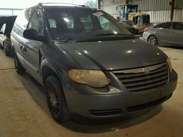 2A8GP54L86R714672 - 2006 CHRYSLER TOWN & COU BLACK photo 1