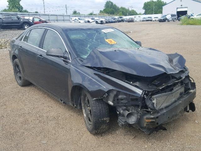 1G1ZG57B594229022 - 2009 CHEVROLET MALIBU LS BLACK photo 1