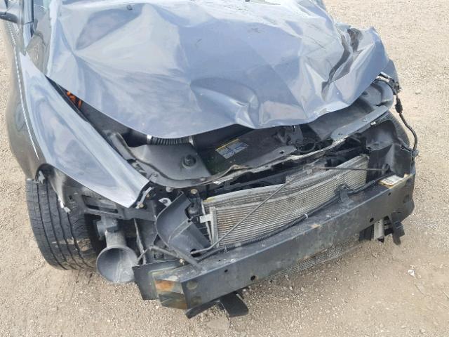 1G1ZG57B594229022 - 2009 CHEVROLET MALIBU LS BLACK photo 9