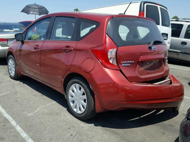 3N1CE2CP6GL403838 - 2016 NISSAN VERSA NOTE RED photo 3