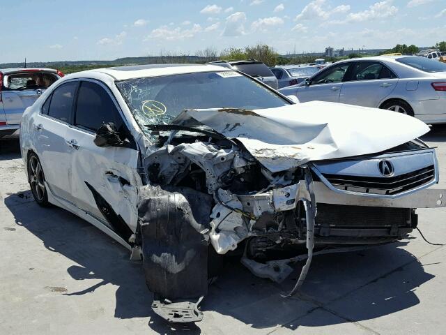 JH4CU2F82CC007415 - 2012 ACURA TSX WHITE photo 1