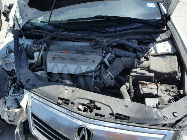 JH4CU2F82CC007415 - 2012 ACURA TSX WHITE photo 7