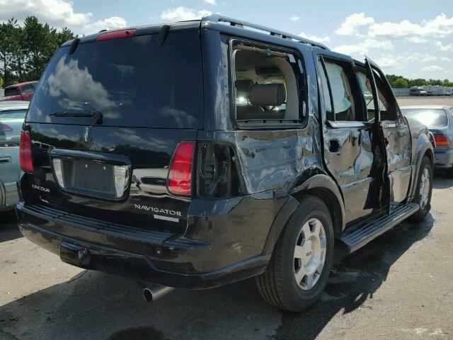 5LMFU28516LJ29472 - 2006 LINCOLN NAVIGATOR BLACK photo 4