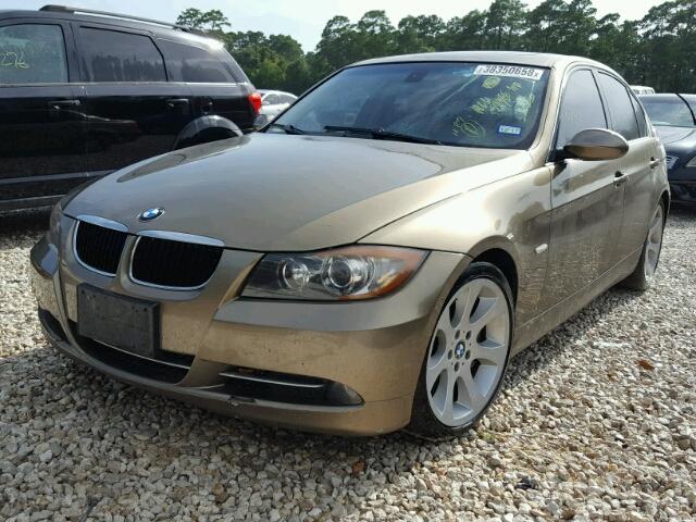 WBAVB73577PA86599 - 2007 BMW 335 I BROWN photo 2