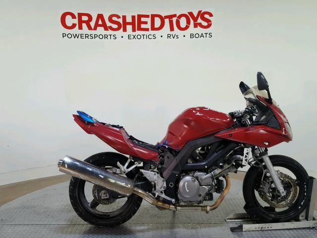 JS1VP53A862100549 - 2006 SUZUKI SV650 RED photo 1