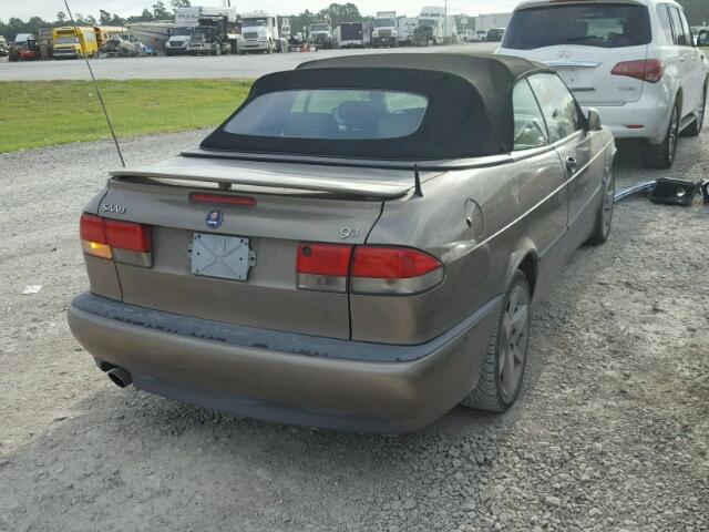 YS3DF78K037005833 - 2003 SAAB 9-3 SE BROWN photo 4