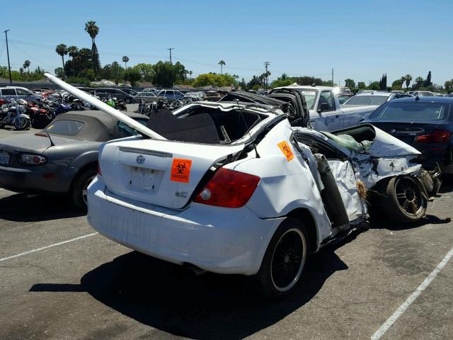 JTKDE167X60126042 - 2006 TOYOTA SCION TC 白色 照片 4