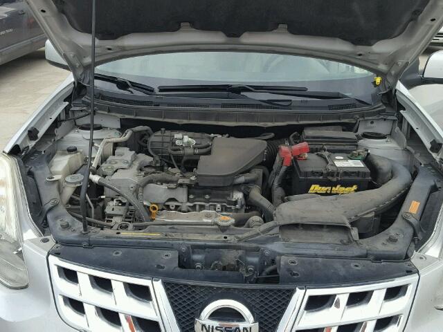 JN8AS5MT5BW562609 - 2011 NISSAN ROGUE S SILVER photo 7