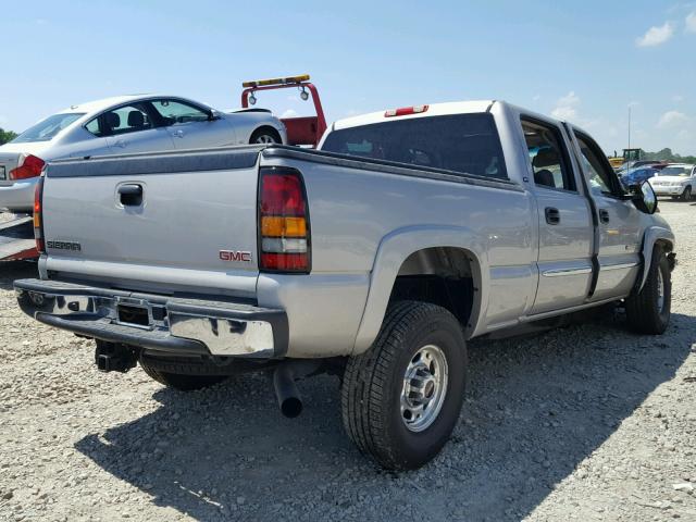 1GTHK23D67F154582 - 2007 GMC SIERRA K25 SILVER photo 4