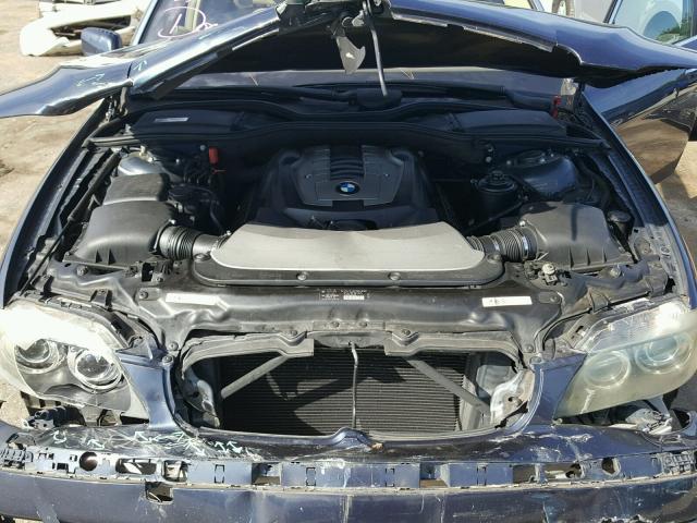 WBAHN83586DT62599 - 2006 BMW 750 LI BLACK photo 7