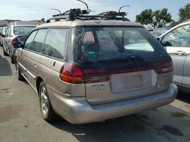 4S3BK4355X6303378 - 1999 SUBARU LEGACY L TAN photo 3