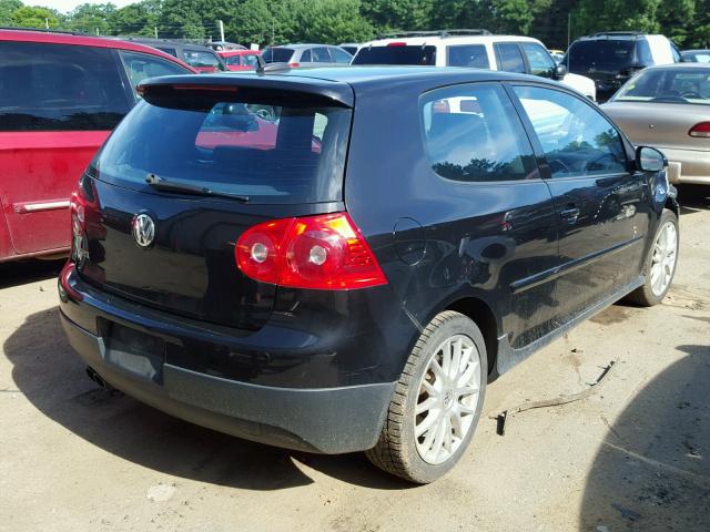 WVWEV71K66W093421 - 2006 VOLKSWAGEN NEW GTI BLACK photo 4