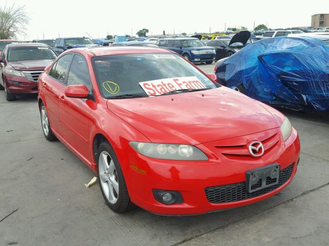 1YVHP84C965M66906 - 2006 MAZDA 6 I RED photo 1