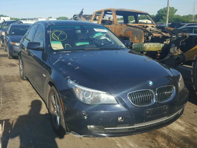WBANV93578CW55704 - 2008 BMW 535 XI Bleu photo 1