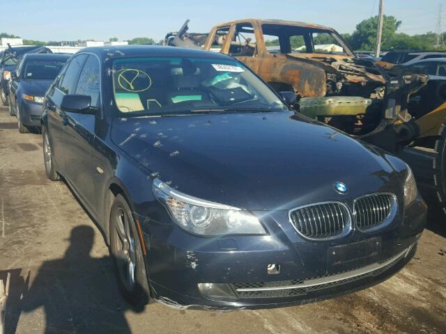 WBANV93578CW55704 - 2008 BMW 535 XI BLUE photo 1